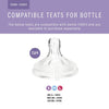 Momeasy Wide Neck Baby Feeding Bottle 330mL Anti-Colic 0m+ - Random Design and Colour Supplied