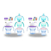 Momeasy Soft Spout Training Cup 180mL with Handles and Lid 6m+ - Random Colour Supplied Pack of 2