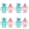 Momeasy Baby Training Cup 210mL with Straw and Handles 9m+ - Random Design and Colour Supplied Pack of 4