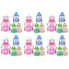 Momeasy Kids Water Bottle 410mL with Straw and Strap 9m+ - Random Design and Colour Supplied Pack of 6