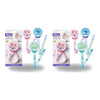 Momeasy Pacifier Clip Dummy Holder 0m+ - Random Design and Colour Supplied Pack of 2