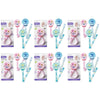 Momeasy Pacifier Clip Dummy Holder 0m+ - Random Design and Colour Supplied Pack of 6