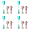 Momeasy Baby Nasal Aspirator Bulb Style with Stand - Random Colour Supplied Pack of 4