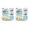 Momeasy Waterproof EVA Baby Bib Teddy Bear Prints 4m+ - Random Design Supplied Pack of 2