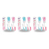 Momeasy 2 in 1 Baby Bottle Brush with Teat Brush - Random Colour Supplied Pack of 3