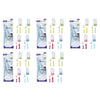 Momeasy 2 in 1 Bottle Brush Set with Teat Brush Stored Inside - Random Colour Supplied Bundle of 5