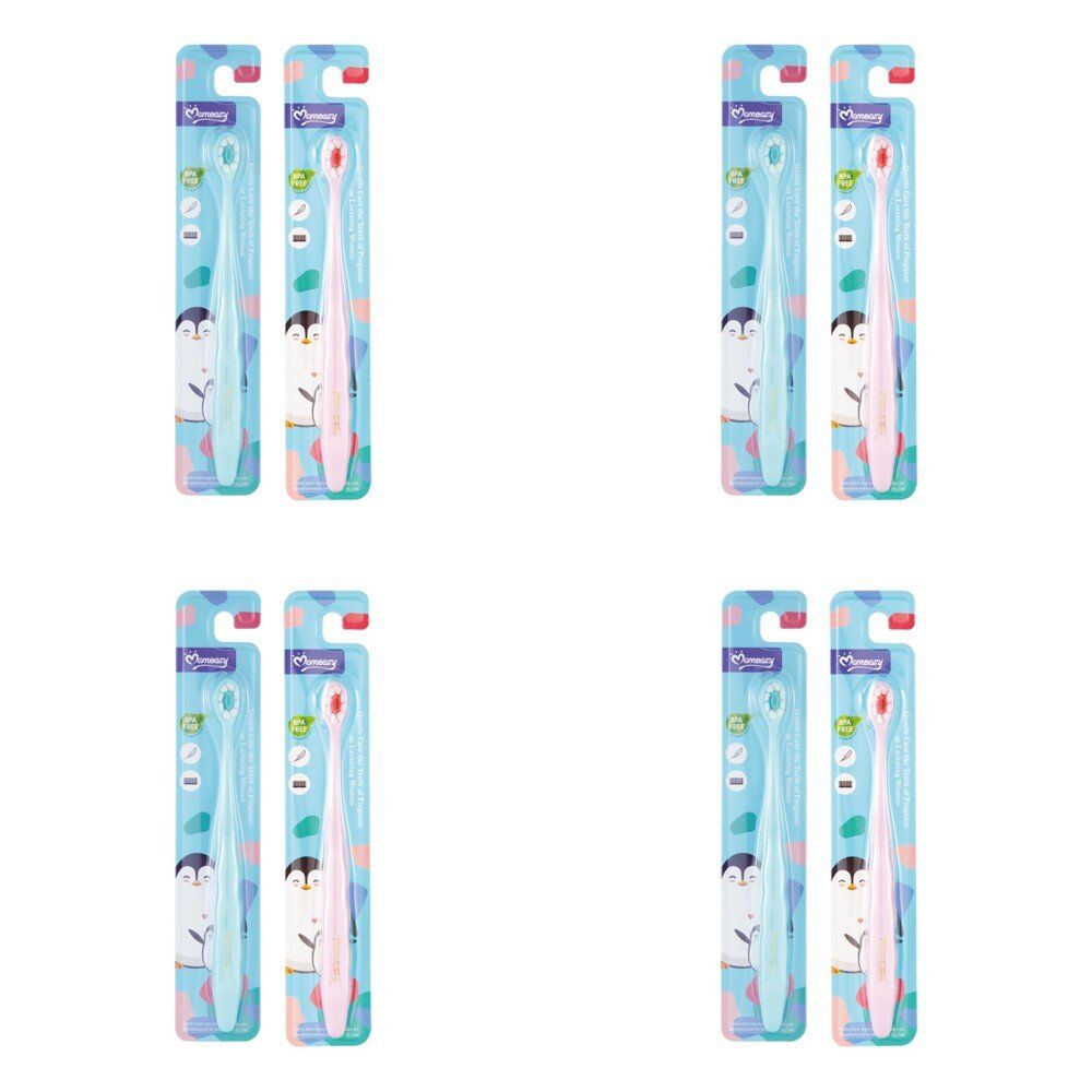 Momeasy Extra Soft Toothbrush for Pregnant and Breastfeeding Women - Random Colour Supplied Pack of 4