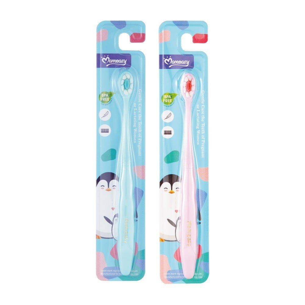Momeasy Extra Soft Toothbrush for Pregnant and Breastfeeding Women - Random Colour Supplied Pack of 6