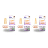 Momeasy Silicone Finger Toothbrush with Storage Case 3m+ - Random Colour Supplied Pack of 3