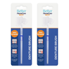 Better HomeCare Now Denture Brush Dual Head Straight Handle 2 Pack