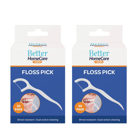 Better Home Care Now Dental Floss Toothpick Dual Ended Oral Care 2 Pack