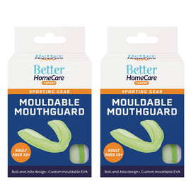 Better Home Care Now Sport Mouthguard Adult Athletes Ages 15 and up Twin Pack x2