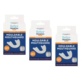 Better Home Care Now Mouthguard Bundle 3 Pack Youth Ages 7 and Up Random Colours