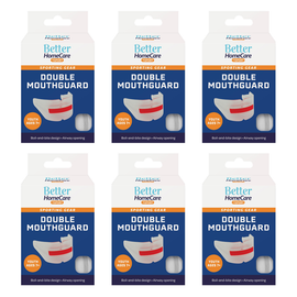 Better Home Care Now Youth Dual Brace Mouthguard Bundle 6 Pack Ages 7 and up