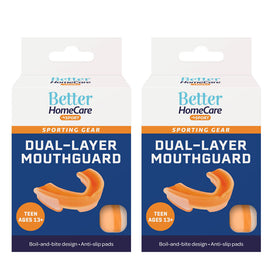 Better Home Care Now Teen Mouthguard Pack 2 Ages 13 or Older Random Colours