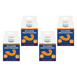 Better Home Care Now Youth Silicone Sport Mouthguard 4 Pack Ages 7 and Up
