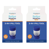Better HomeCare Now Round 3 In 1 Pill Cutter, Crusher & Storage 9.5 x 5cm x 2