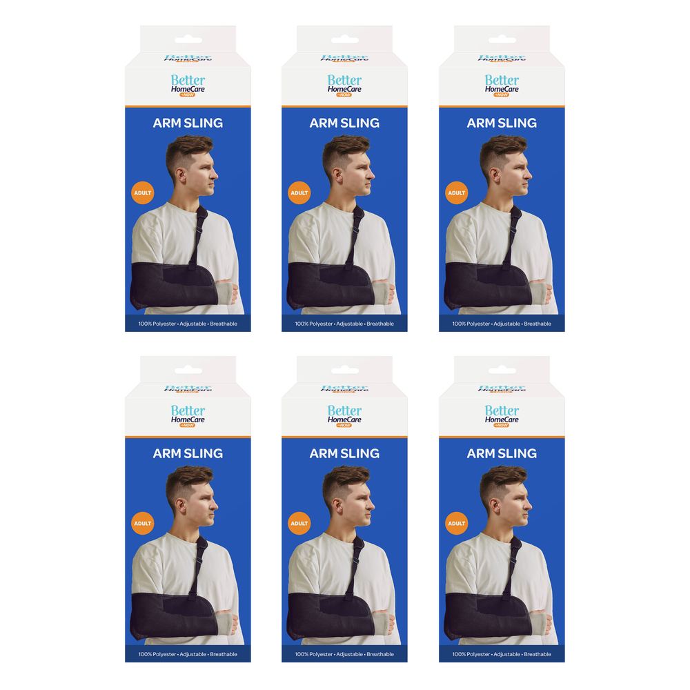 Better Home Care Now Adult Arm Sling 100% Polyester Pack of 6