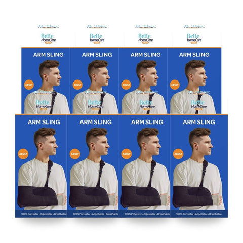 Better HomeCare Now 100% Polyester Adult Arm Sling Pack of 8