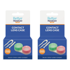Better HomeCare Now Contact Lens Case with Tweezers and Picker 2 Pack