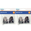 Better Home Care Now Crutch Tips Rubber NonSlip End Bottom Black 19mm 2x 2 Pack