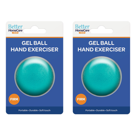 Better HomeCare Now Gel Exercise Balls 2 Pack Hand Therapy Stress Relief