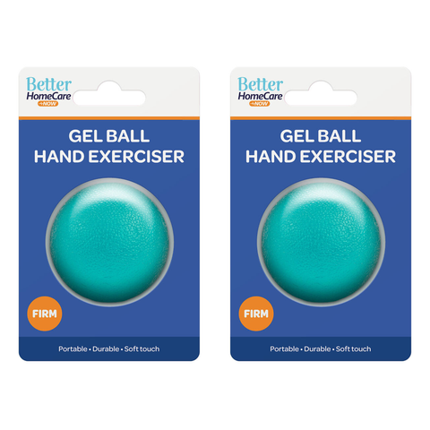 Better HomeCare Now Gel Exercise Balls 2 Pack Hand Therapy Stress Relief
