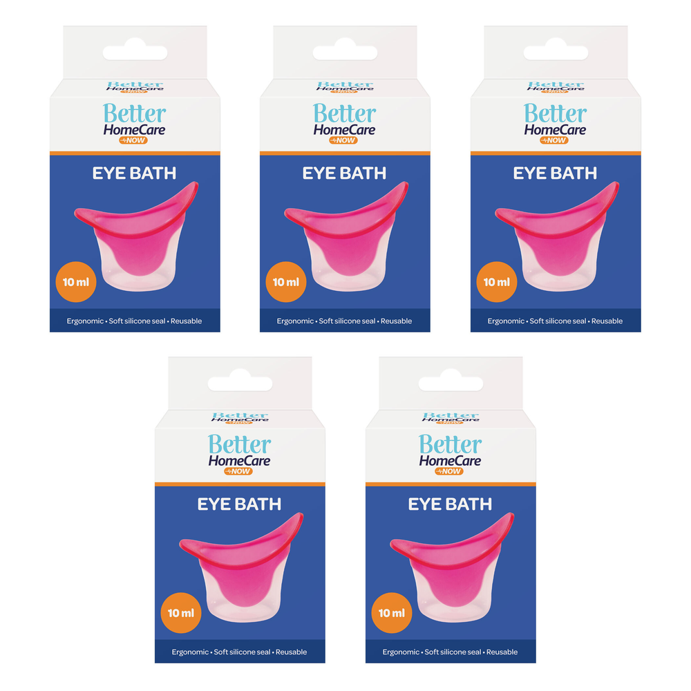 Better Home Care Now Eye Bath Bundle of 5 49 x 39 x 41mm