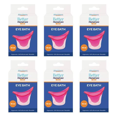 Better Home Care Now Eye Bath 49 x 39 x 41mm Pack of 6