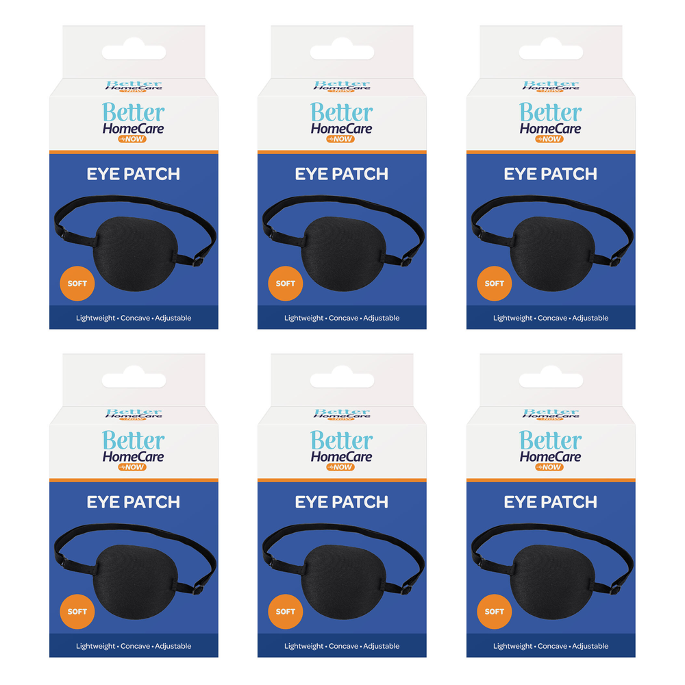 Better Home Care Now Adjustable Eye Shade Bundle of 6 Post Surgery Eye Patch