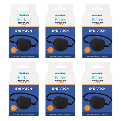 Better Home Care Now Adjustable Eye Shade Bundle of 6 Post Surgery Eye Patch