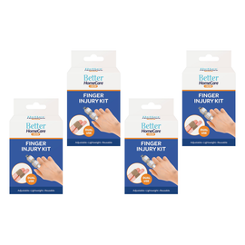 Better Home Care Now Finger Injury Kit Splint and Tape Bundle of 4