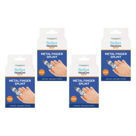 Better Home Care Now Metal Finger Splint Large Bundle of 4