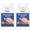 Better Home Care Now Metal Finger Splint Small Pack of 2 Support Stabiliser