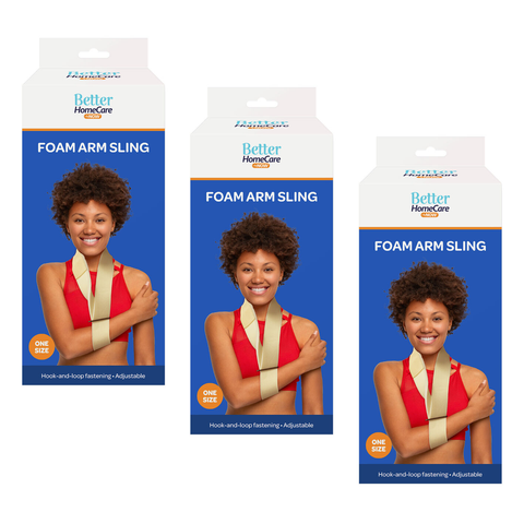 Better Home Care Now Universal Foam Sling 100 x 5cm Bundle of 3