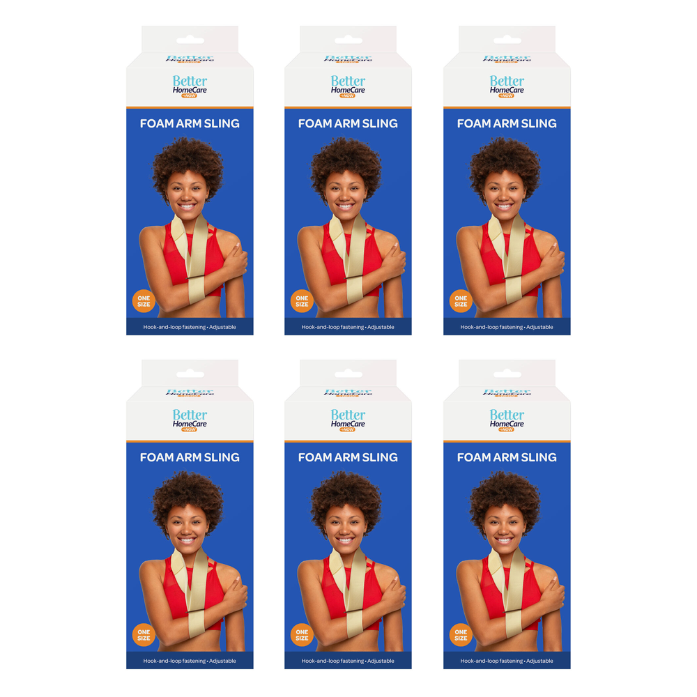 Better Home Care Now 6 Pack Universal Foam Sling 100 x 5cm