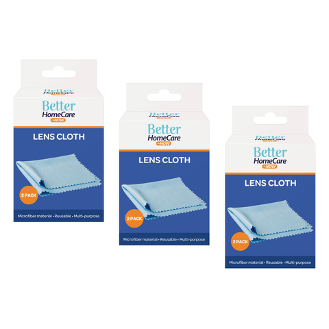 Better Home Care Now Lens Cloth 13 x 13cm Bundle of 3