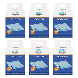 Better Home Care Now Lens Cloth 13 x 13cm 2pc Bundle of 6