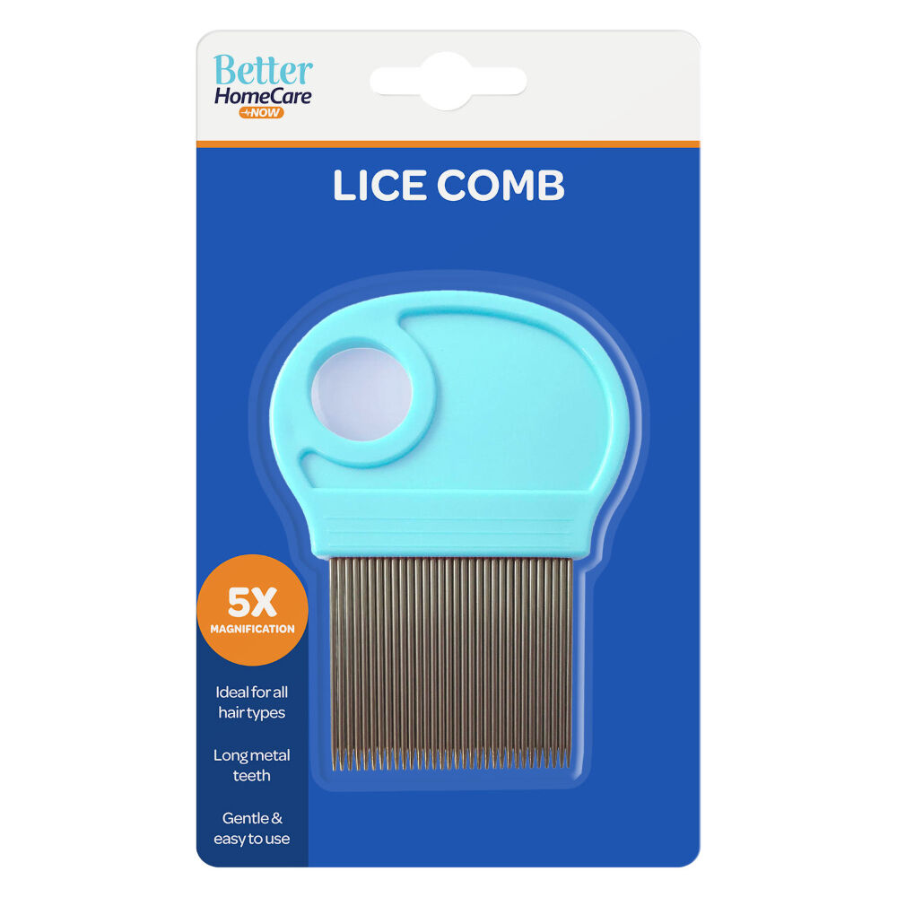 Better Home Care Now Long Tooth Easy To Use Lice Comb With Built In 5x  Magnifier