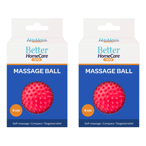 Better HomeCare Now Massage Balls Pack of 2 for Foot Back Neck Muscle Relief