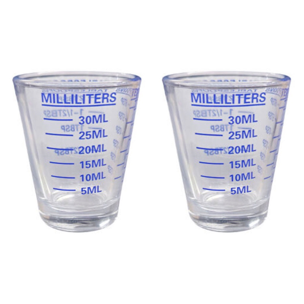 Better HomeCare Now Medicine Measuring Glass Cup 30ml Pack of 2
