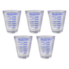 Better Home Care Now Medicine Measuring Glass Cup 30ml Bundle 5 Pack
