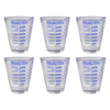 Better Home Care Now 30ml Glass Medicine Measuring Cup Bundle of 6
