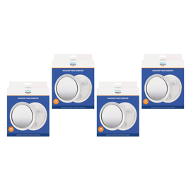 Bundle of 4 Better Home Care Now 7x 17cm Magnifying Mirror with Suction Cups