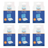 Better Home Care Now Pill Box 4 Compartment 6 Pack 6.5 x 6.5 x 2.5cm