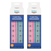 Better HomeCare Now 7 Day AM PM Pill Box Organiser Pack of 2 19x6.5x2.5cm