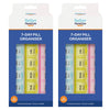 Better Home Care Now 7 Day Pill Box Organiser Morning Noon Night 2 Pack