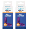 Better Home Care Now Pill Cutter and 2 Compartments 8.5 x 3.3 x 2.5cm x 2