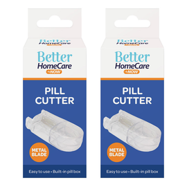 Better HomeCare Now Pill Cutter and Compartment 8.5 x 4.7 x 3cm x 2