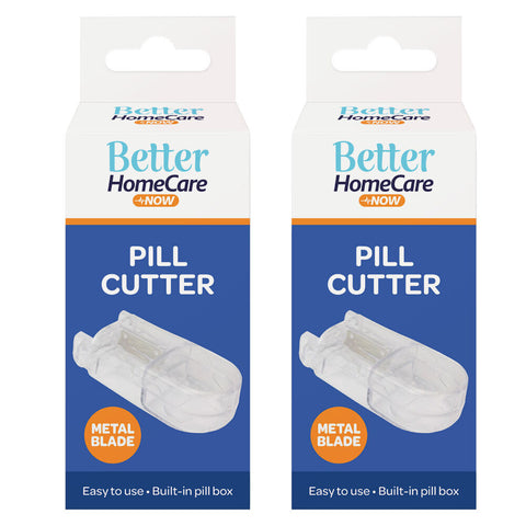 Better Home Care Now Pill Cutter and Compartment 8.5 x 4.7 x 3cm x 2